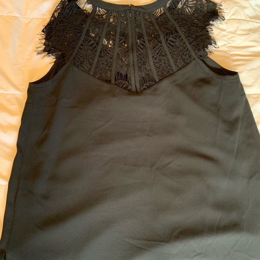 Black lace top received from STITCHFIX